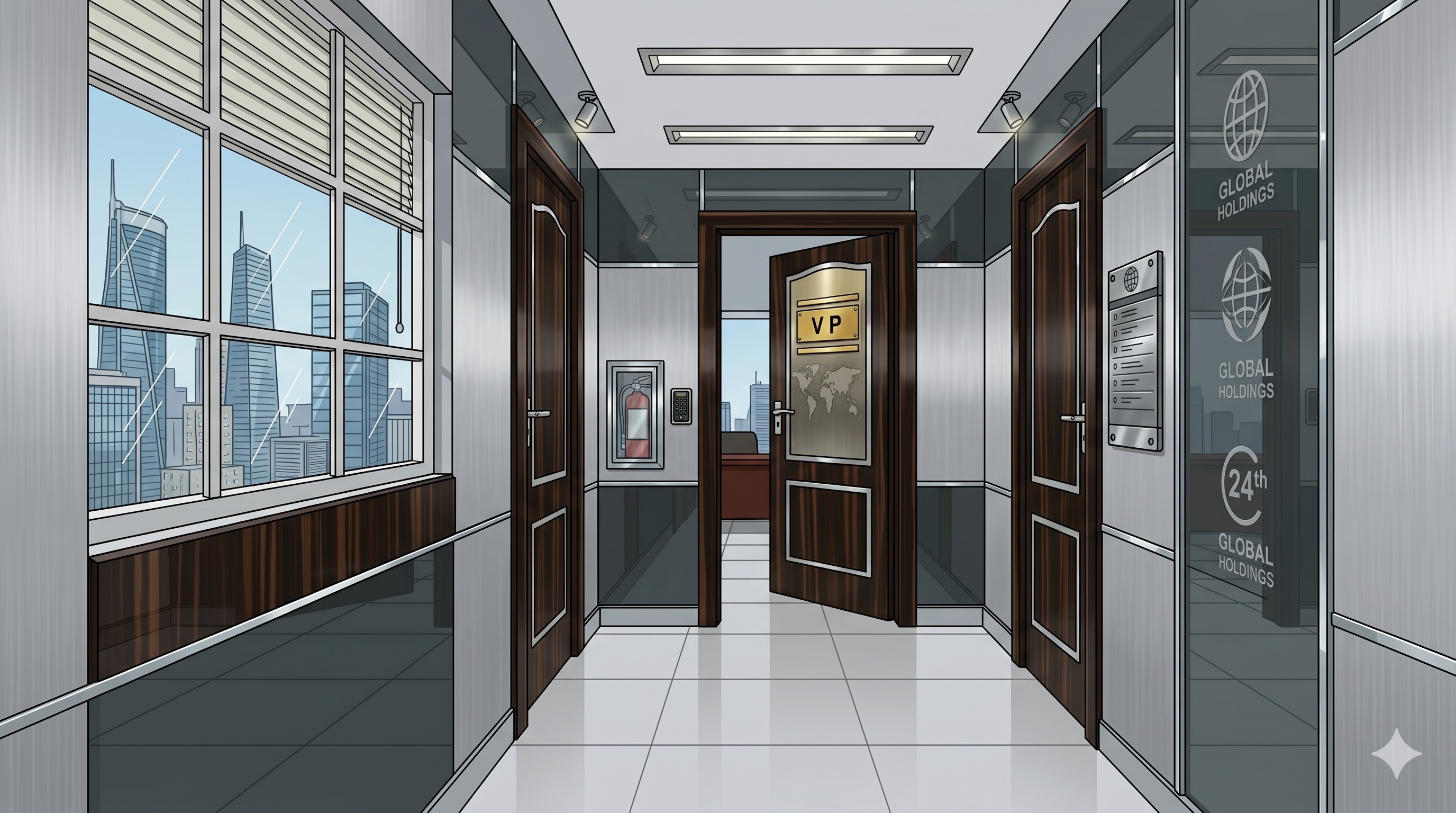 The VP's Hallway